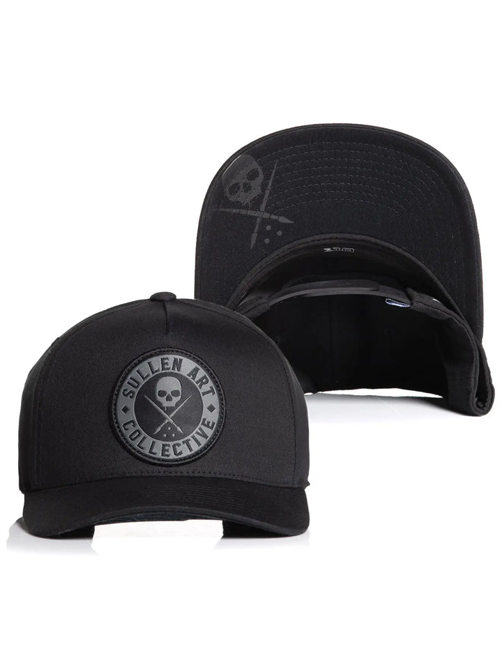 Boh Curved Snapback - Black/Grey