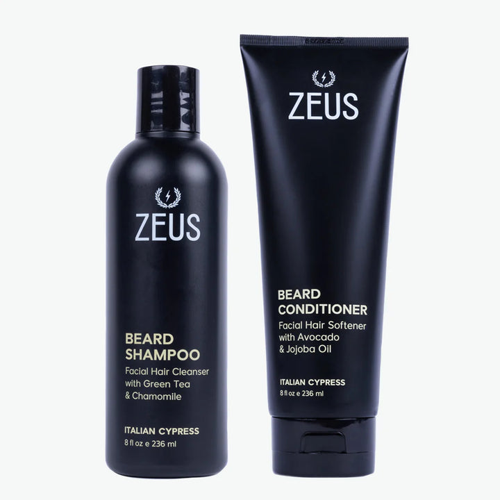 Beard Shampoo &amp; Conditioner Set - Italian Cypress