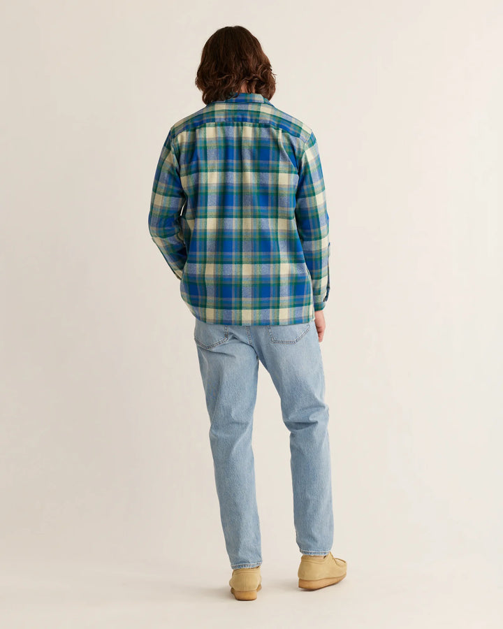 Plaid Board Shirt - Blue/Green