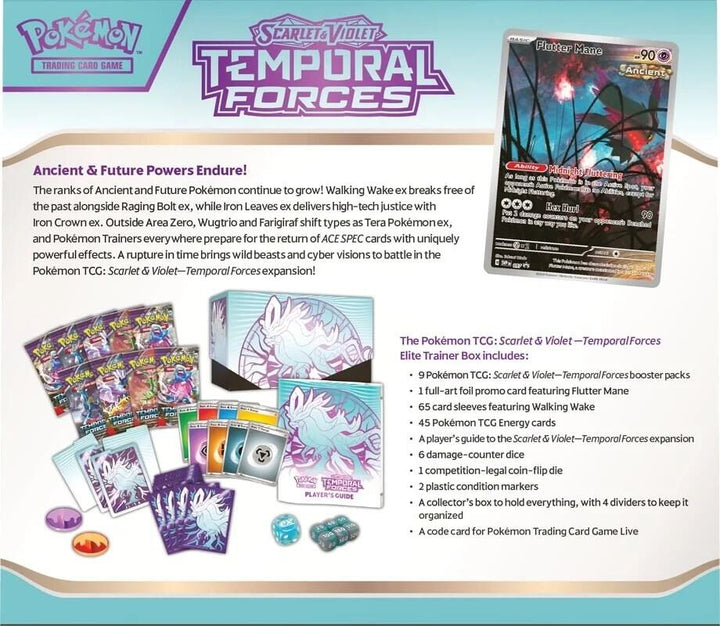 Pokemon Temporal Forces Elite Trainer Box (Walking Wake)