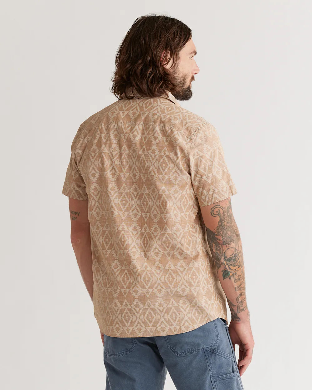 Deacon Chambray Shirt - Brown Peak Raptor
