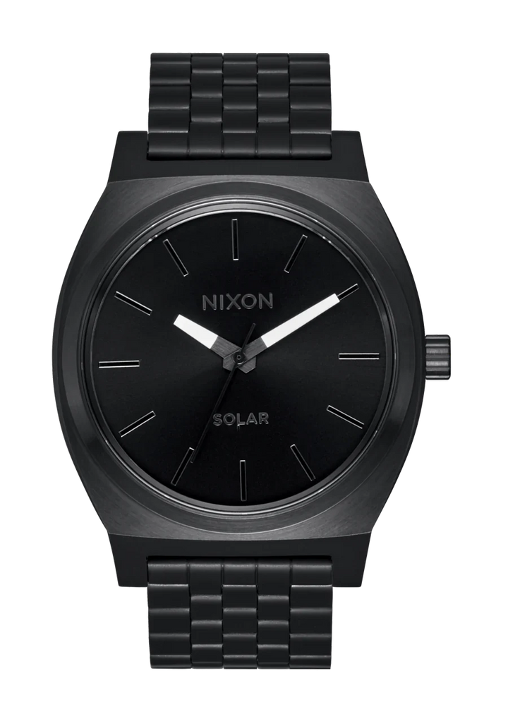 Time Teller Solar - All Black &amp; White