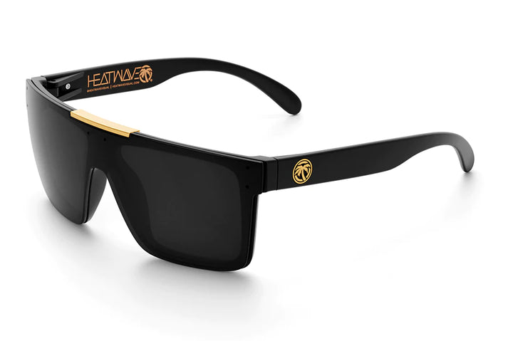 Quatro Sunglasses Black &amp; Gold