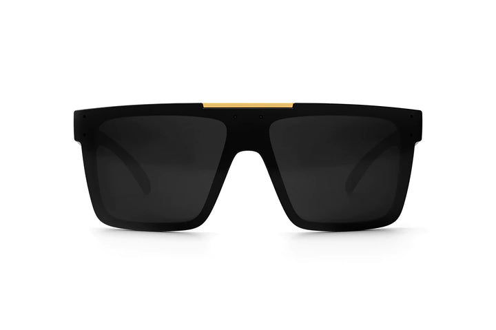 Quatro Sunglasses Black &amp; Gold
