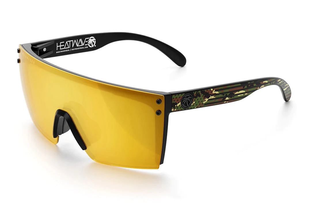 Lazer Face Sunglasses Camocom Gold Polarized Z.87