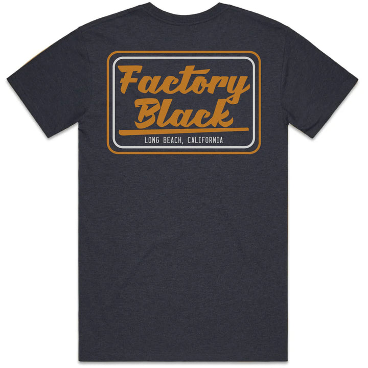 Double Square T-Shirt - Navy Heather