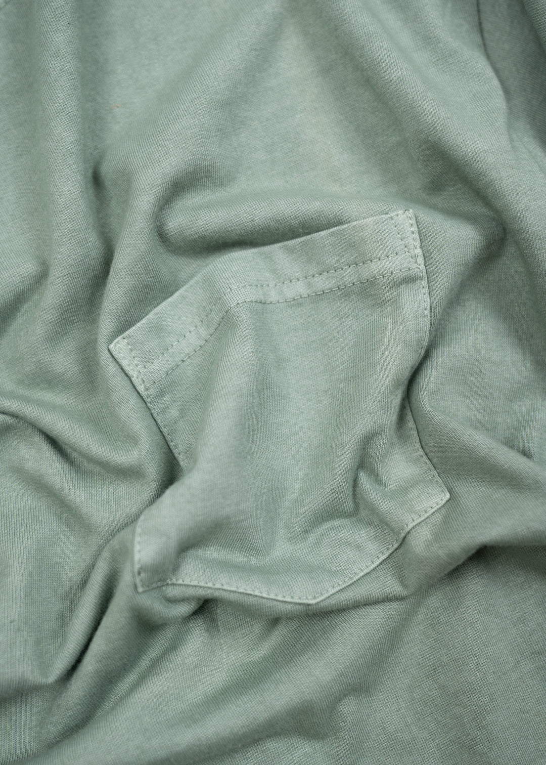 Faded Pocket Tee - Green