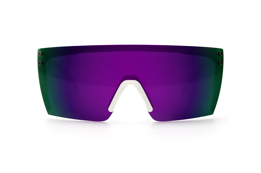 Lazer Face Sunglasses White Frame Jet Ski Customs Z.87