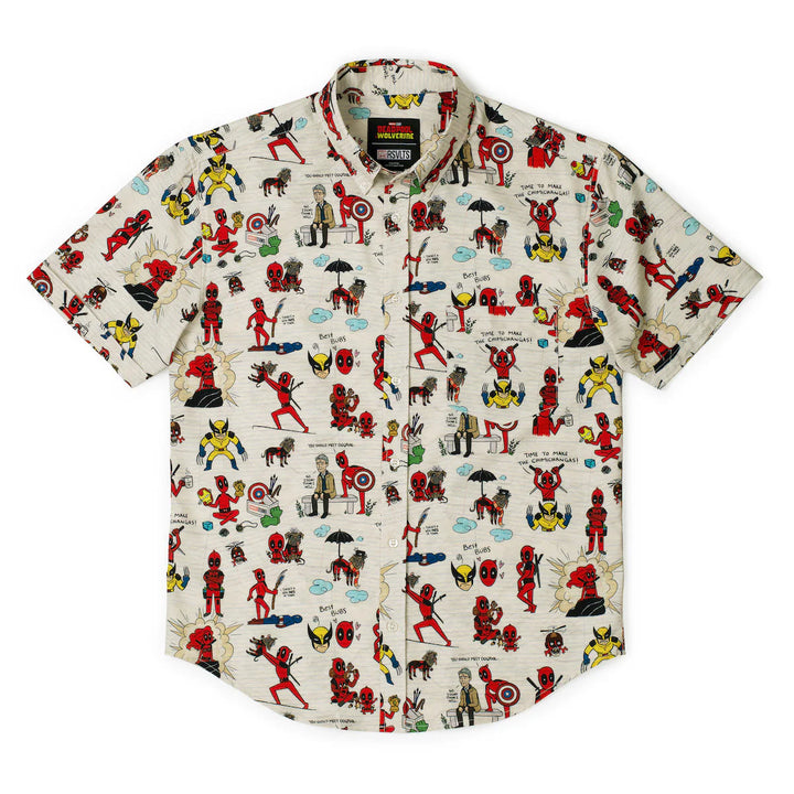 Deadpool &amp; Wolverine "Wades World" Kunuflex Short Sleeve Shirt