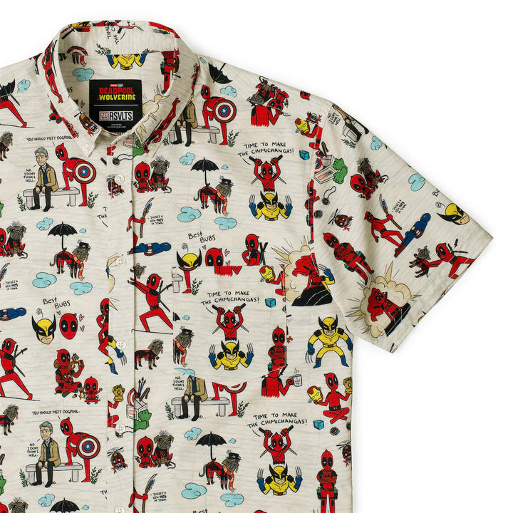 Deadpool &amp; Wolverine "Wades World" Kunuflex Short Sleeve Shirt
