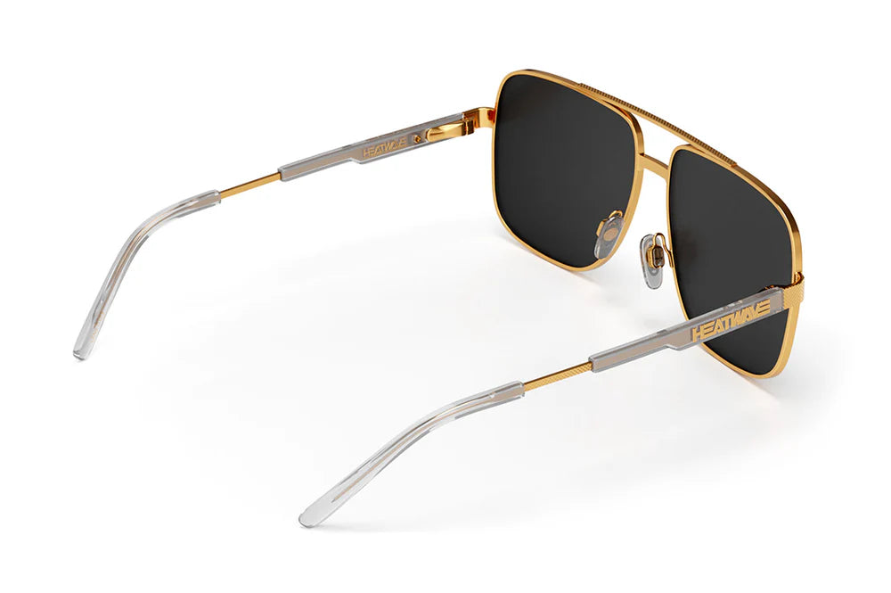 Nimitz Gold Frame Black Lens