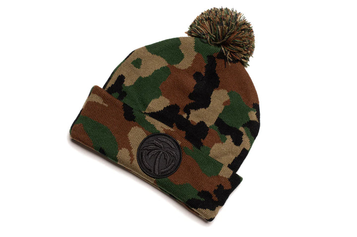Camo Pom Beanie