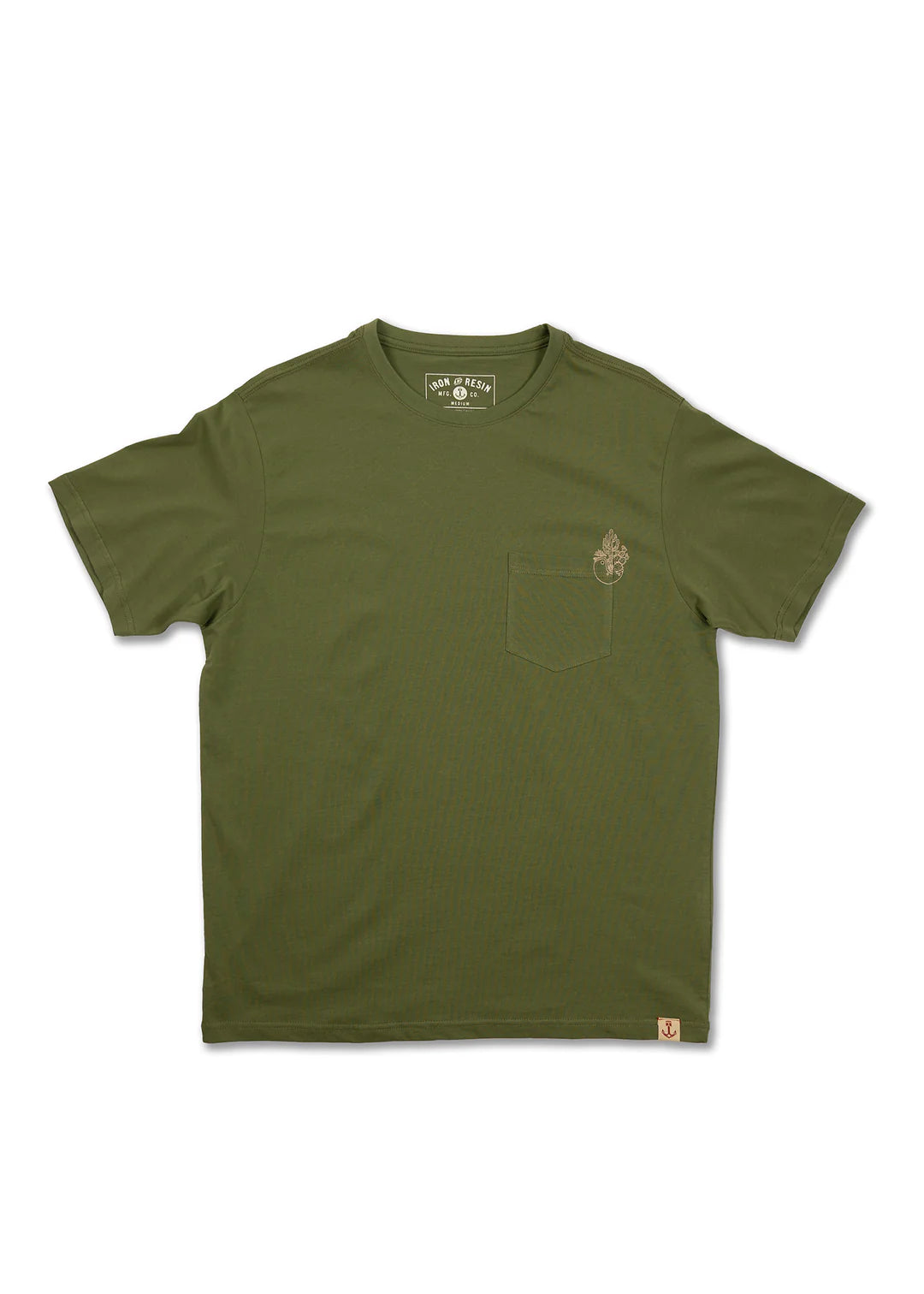 On The Road Pocket Tee- Green