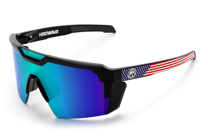 Future Tech Sunglasses USA - Galaxy Blue Polarized Z87+