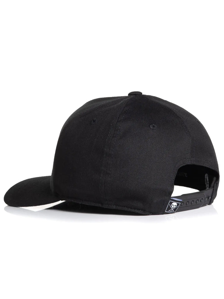 Boh Curved Snapback - Black/Grey