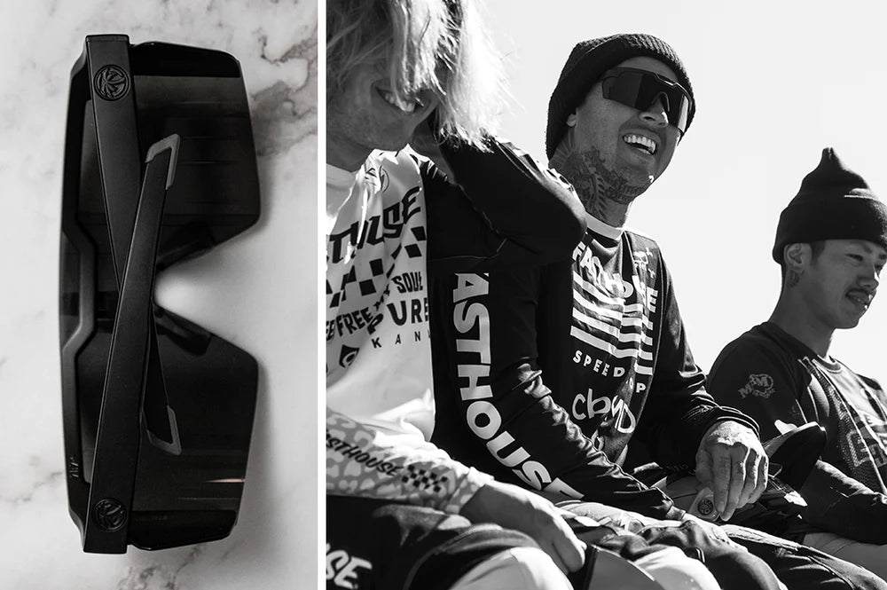 Future Tech Sunglasses - Black Polarized Z87+