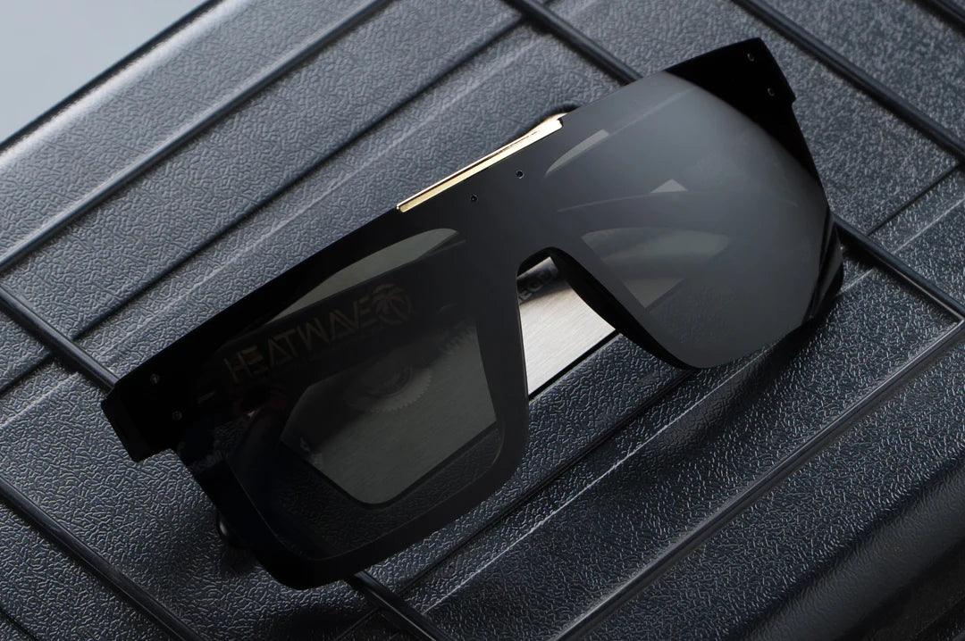 Quatro Sunglasses Black &amp; Gold