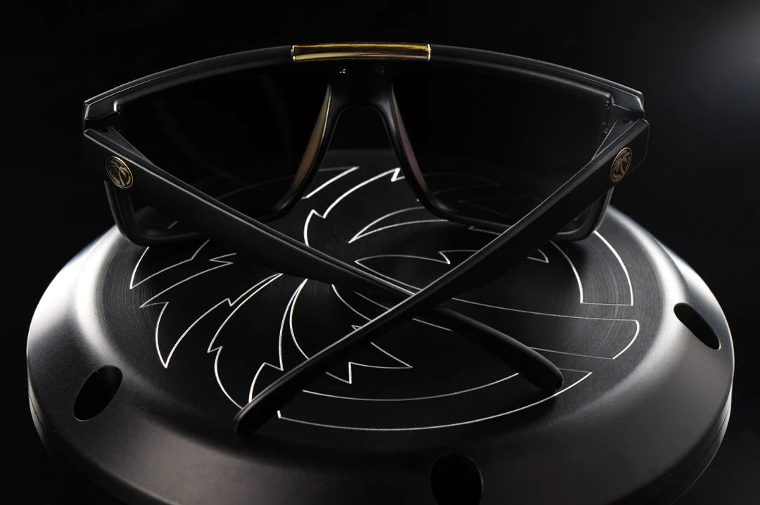 Quatro Sunglasses Black &amp; Gold