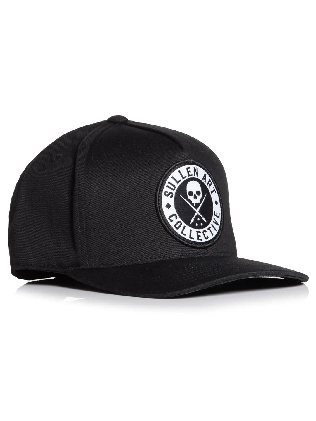 Boh Curved Snapback - Black/White