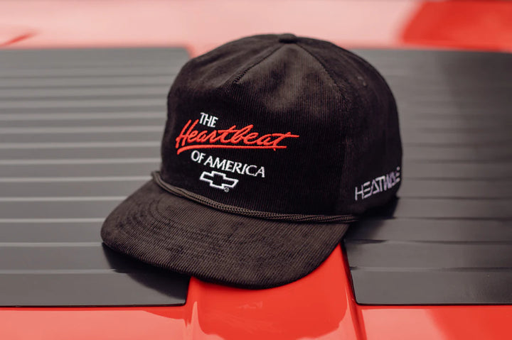 Chevrolet Heart Beat of America Hat - Black/RED