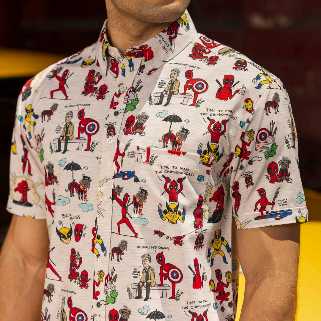 Deadpool &amp; Wolverine "Wades World" Kunuflex Short Sleeve Shirt