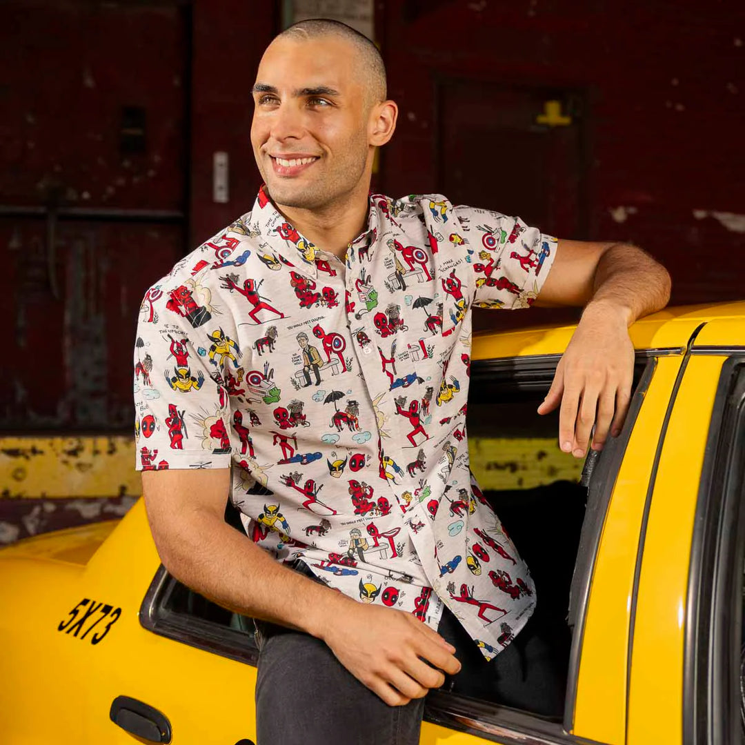 Deadpool &amp; Wolverine "Wades World" Kunuflex Short Sleeve Shirt