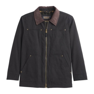 Gorge - Canvas Barn Jacket - Black