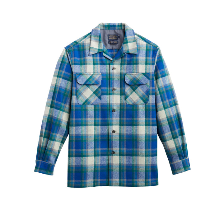Plaid Board Shirt - Blue/Green