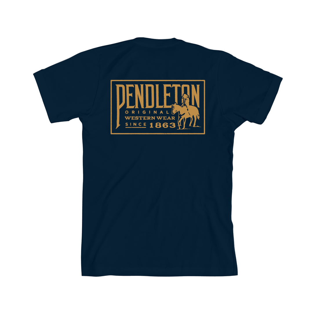 Original Western Graphic Tee - Navy