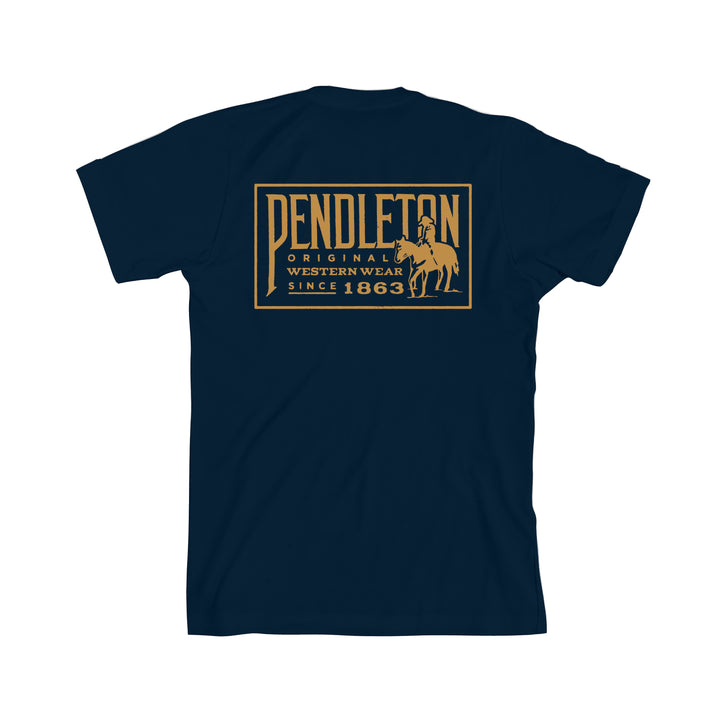 Original Western Graphic Tee - Navy