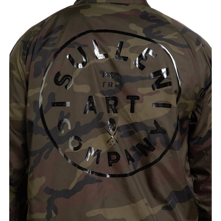 Company Coaches Jacket - Forrest Camo