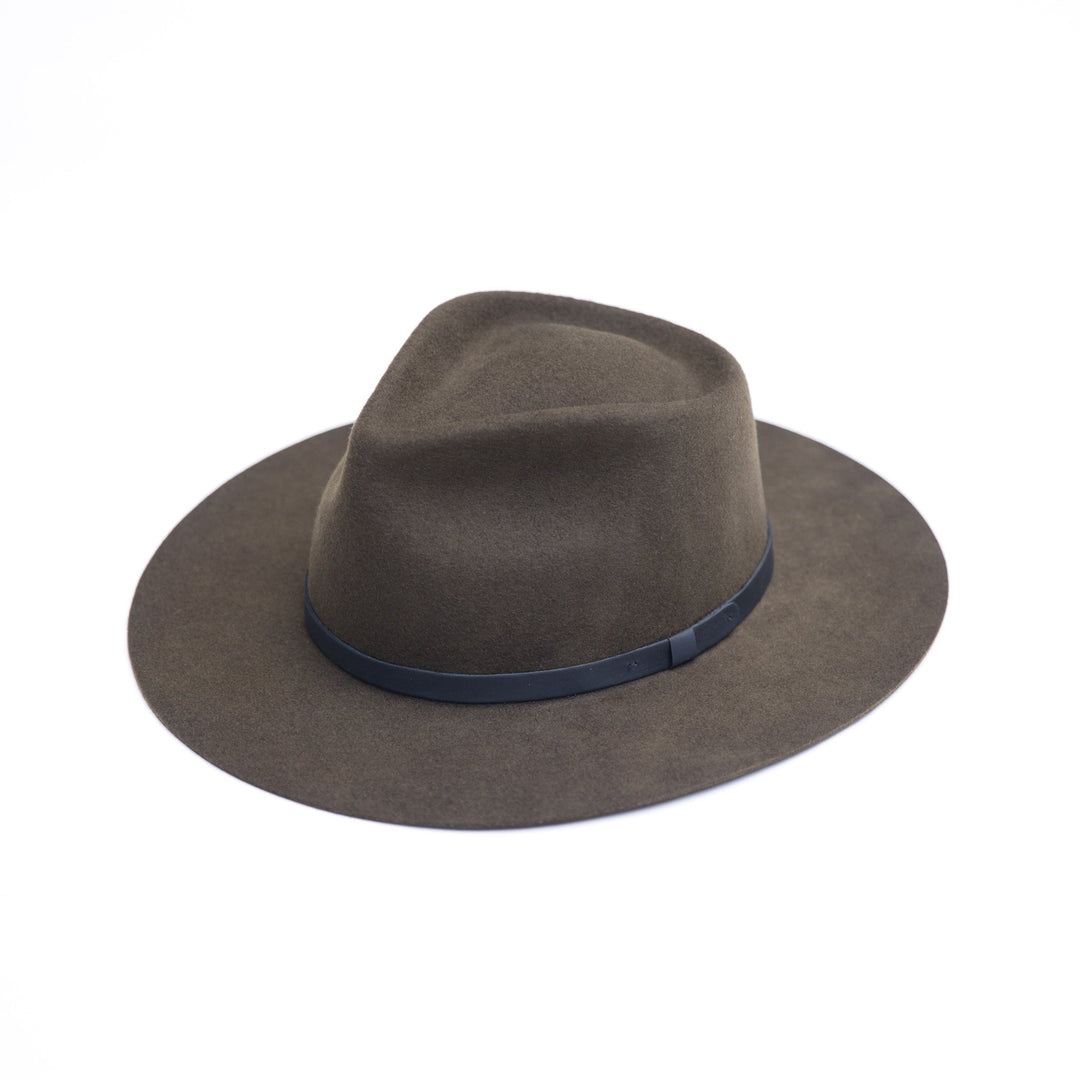 Yellow 108 Dylan Fedora - Olive