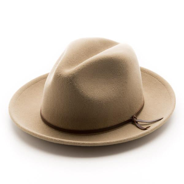 Yellow 108 Luke Fedora - Putty