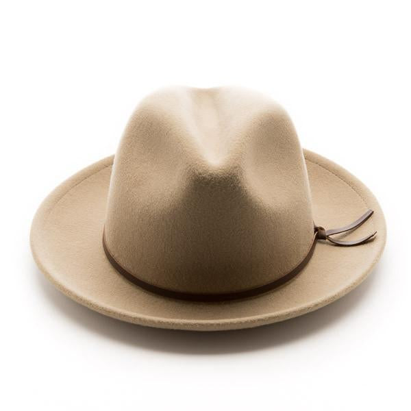 Yellow 108 Luke Fedora - Putty