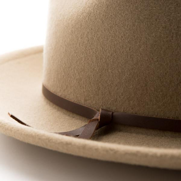 Yellow 108 Luke Fedora - Putty