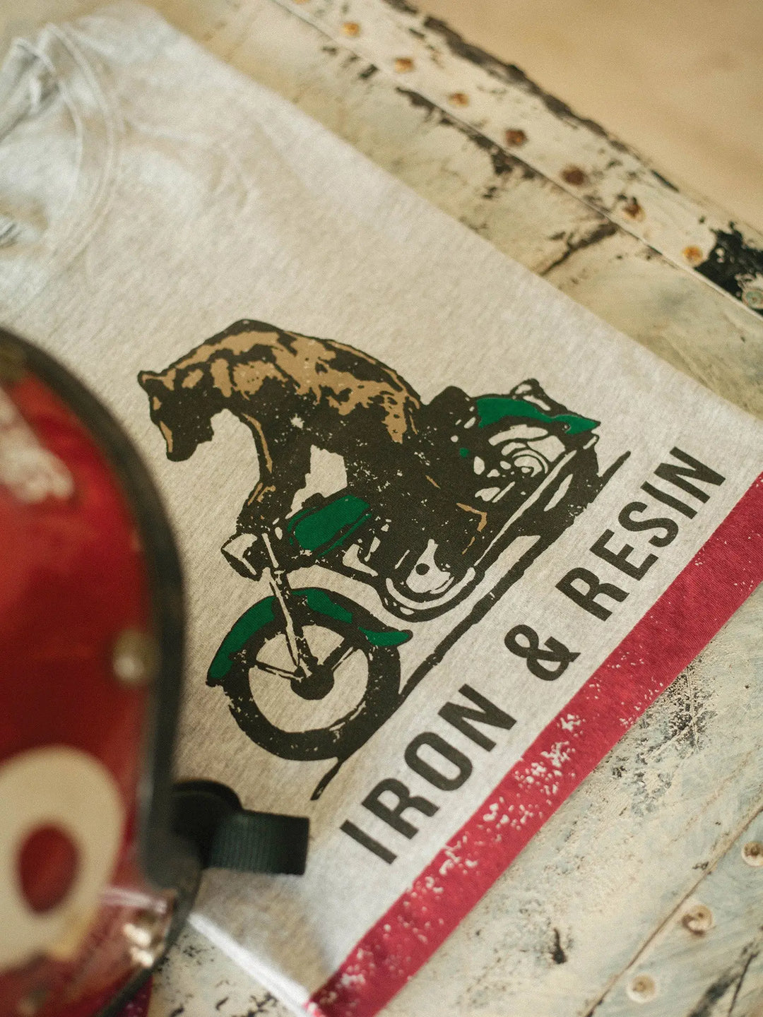 Moto Bear Tee