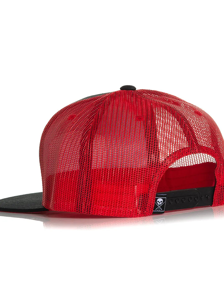 Contour Snapback Trucker Black/Red