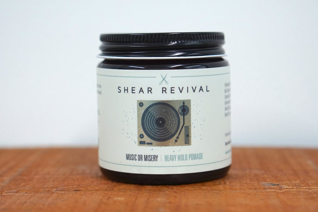 Shear Revival Music or Misery Heavy Hold Pomade
