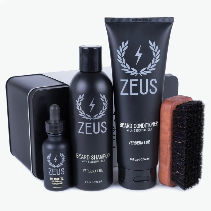 Deluxe Beard Care Kit - Verbena Lime