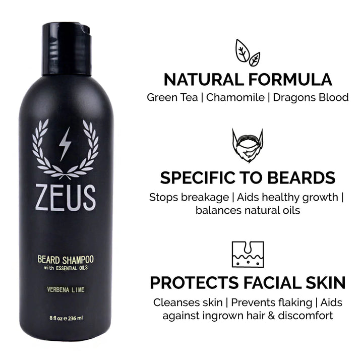 Deluxe Beard Care Kit - Verbena Lime
