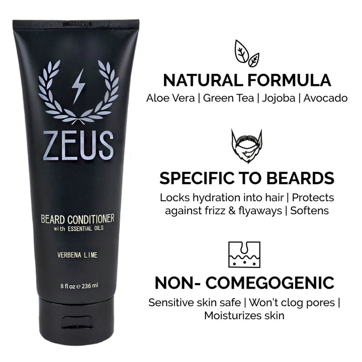 Deluxe Beard Care Kit - Verbena Lime