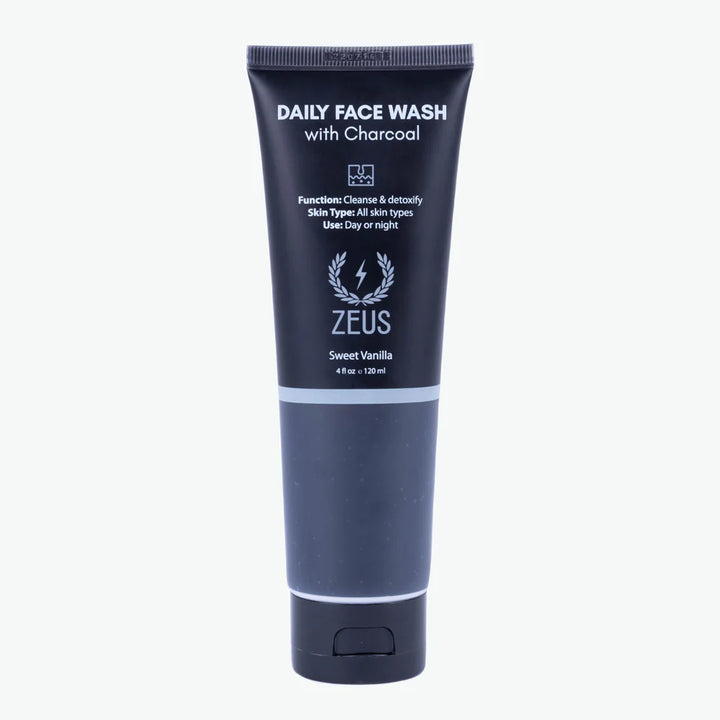 Charcoal Daily Face Wash - Sweet Vanilla