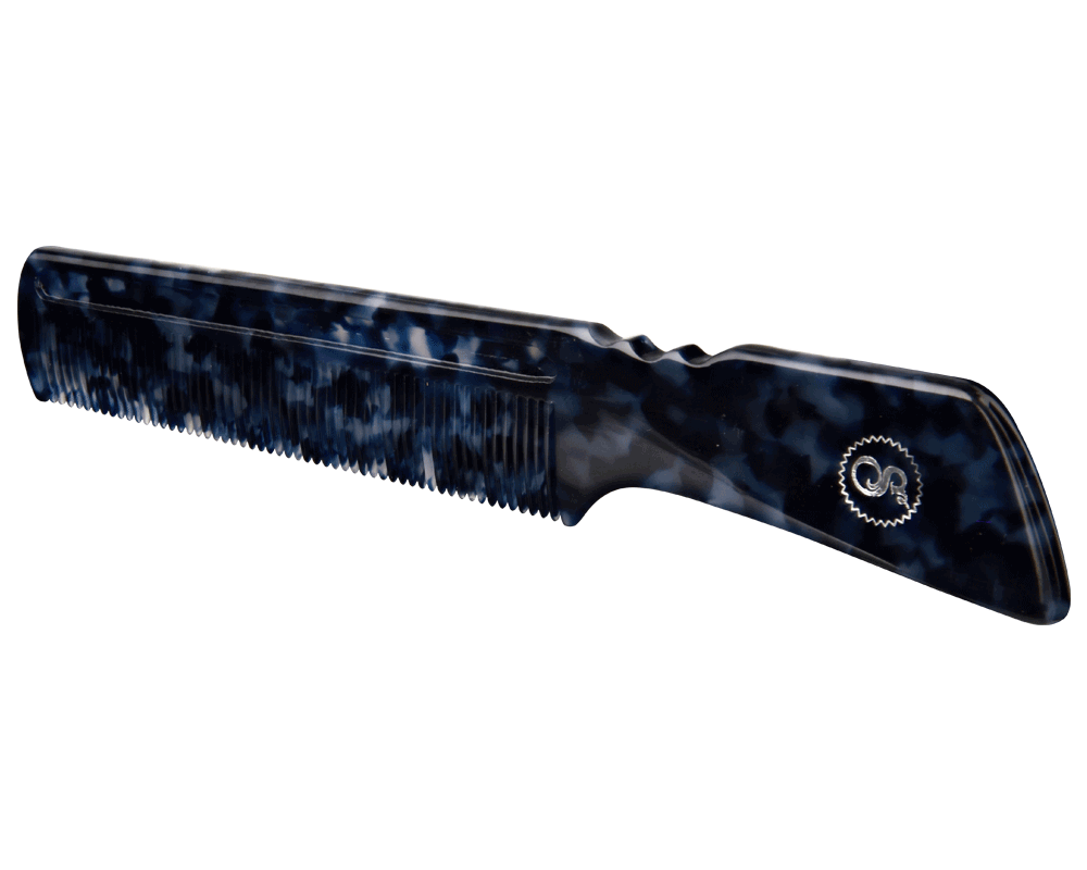 Cobalt Handle Comb