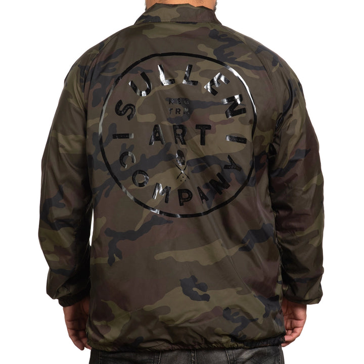Company Coaches Jacket - Forrest Camo