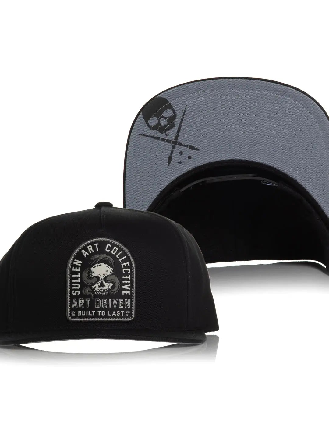 Slither Snapback Black