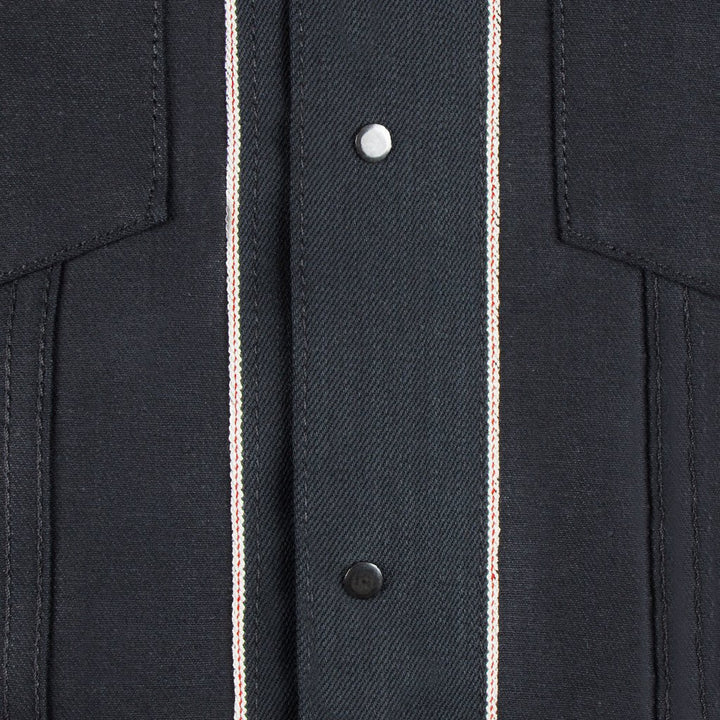 Denim Jacket - Solid Black Selvedge