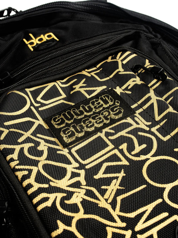 Big Sleeps World Wide Blaq Paq Commuter Black/Gold