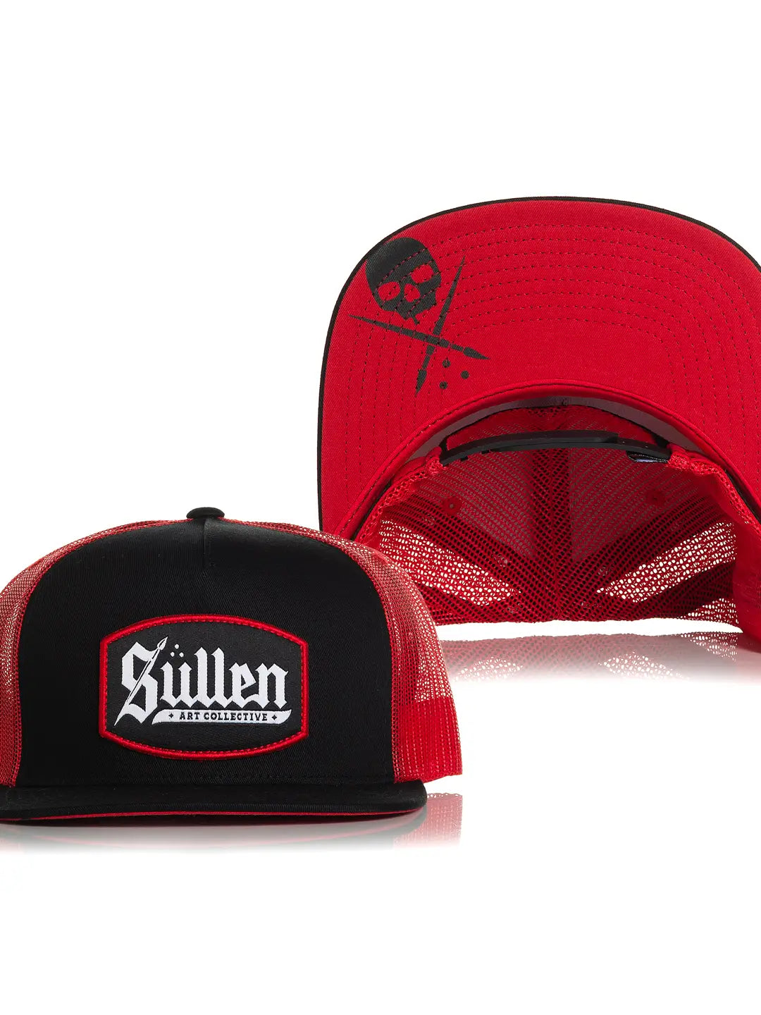 Contour Snapback Trucker Black/Red