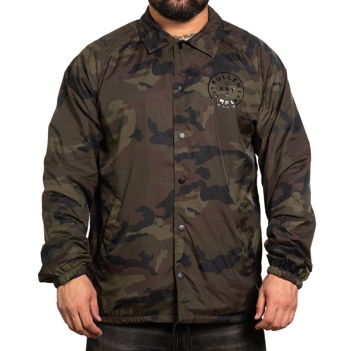 Company Coaches Jacket - Forrest Camo