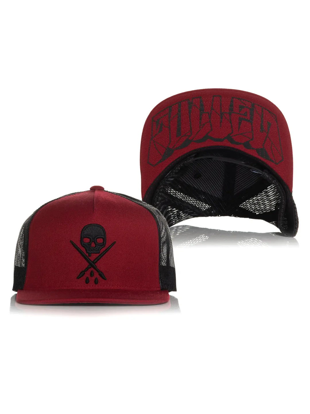 Heavy Snapback Trucker Tibet Red